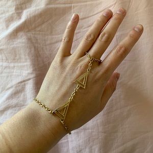 Hand chain ring